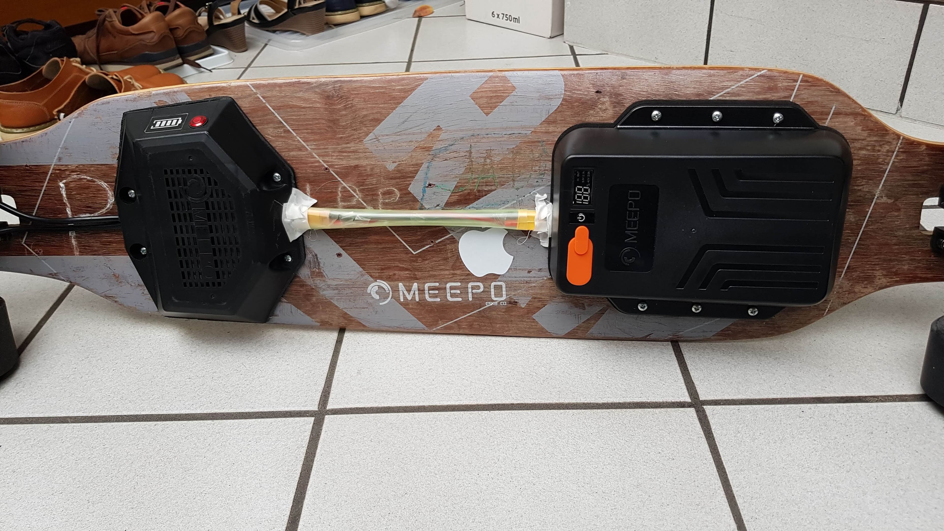 Board v2 — new esc, battery, motors and case.